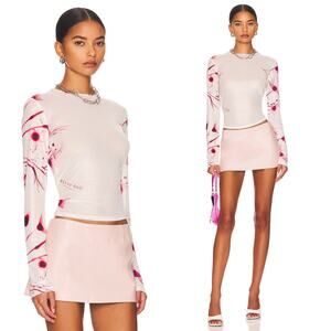 Miaou Long Sleeve Tee Xray Flower